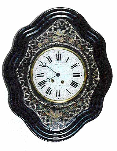Morez-Uhr als Rahmenuhr