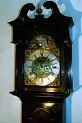 Englische Standuhr - Kopf
